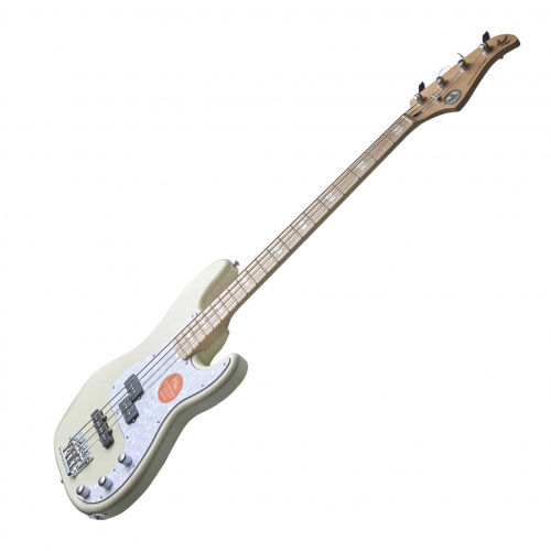 Бас-гитара PJ classic VI Floral White фото 3